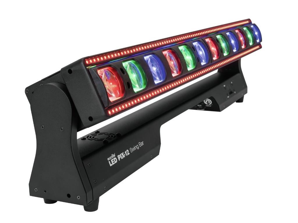 EUROLITE LED PIX-12 Swing QCL Zoom Bar, Geluidgestuurd, ., Nieuw, Ophalen of Verzenden