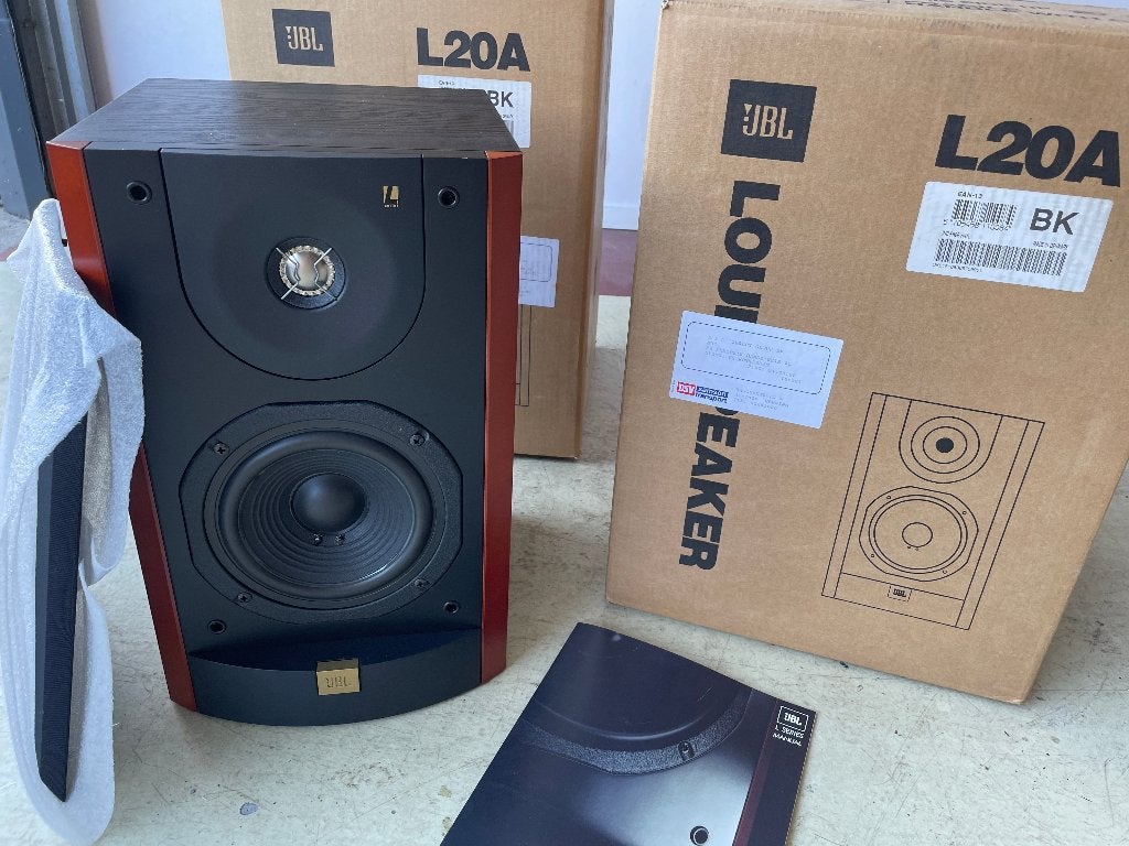 JBL L20 (nieuwe set in doos!), JBL, Nieuw, Ophalen of Verzenden, 60 tot 120 watt