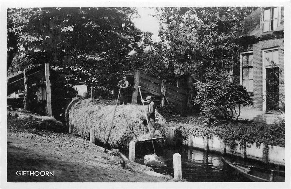 304-275-023 Giethoorn, Verzenden, Voor 1920, Overijssel
