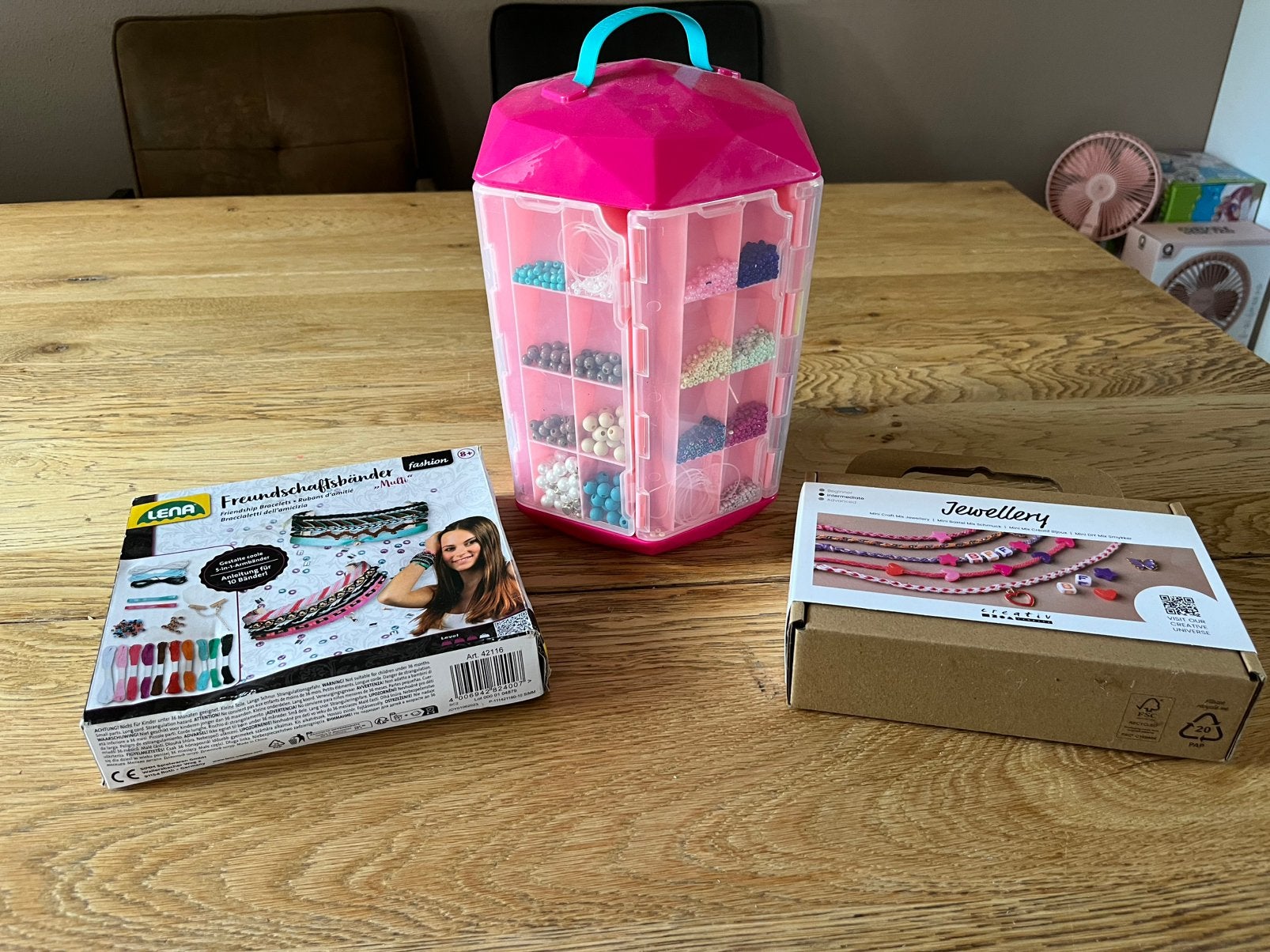 Armbandjes maken set, Ophalen of Verzenden, Zo goed als nieuw
