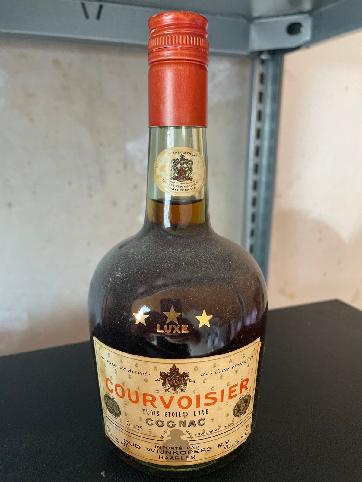 Vintage Courvoisier Cognac - Drie Sterren Luxe, Ophalen