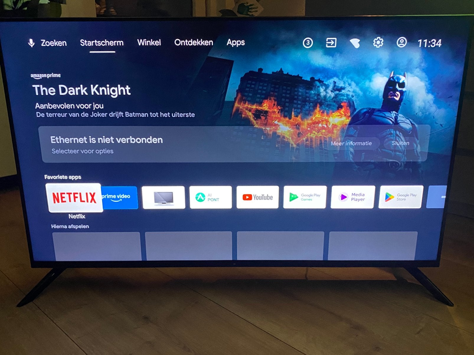 OK. OTV 50AU-5023C Ultra HD 4K, Audio, Tv en Foto, Televisies, LED, 50 Hz, Zo goed als nieuw, 100 cm of meer