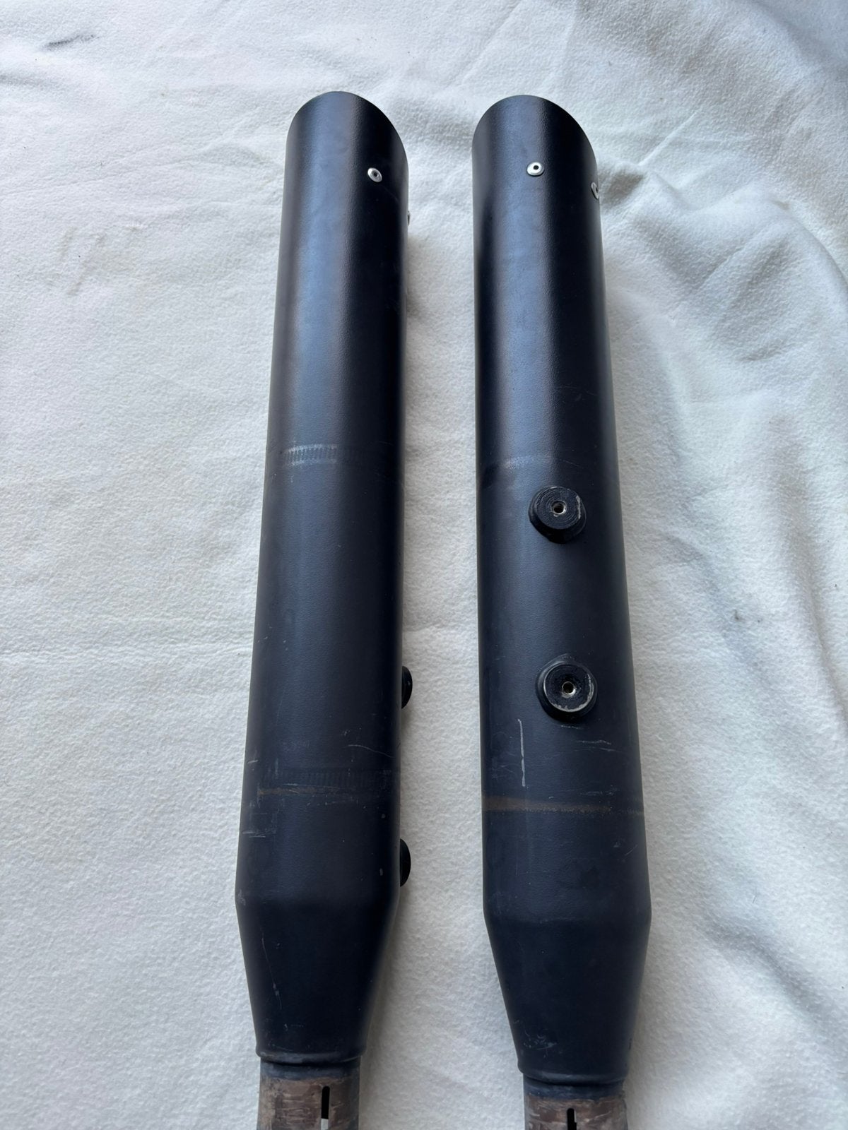 Uitlaatdempers Harley Davidson Fat Boy 103, Ophalen of Verzenden, Gebruikt