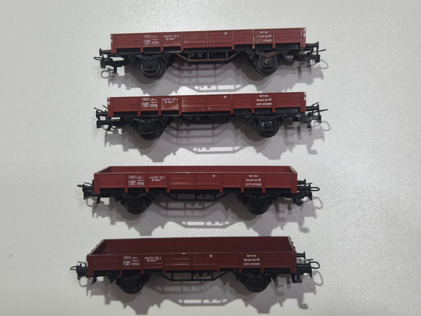 marklin plattebak wagons 4423, Ophalen of Verzenden, Wisselstroom, Wagon, Märklin
