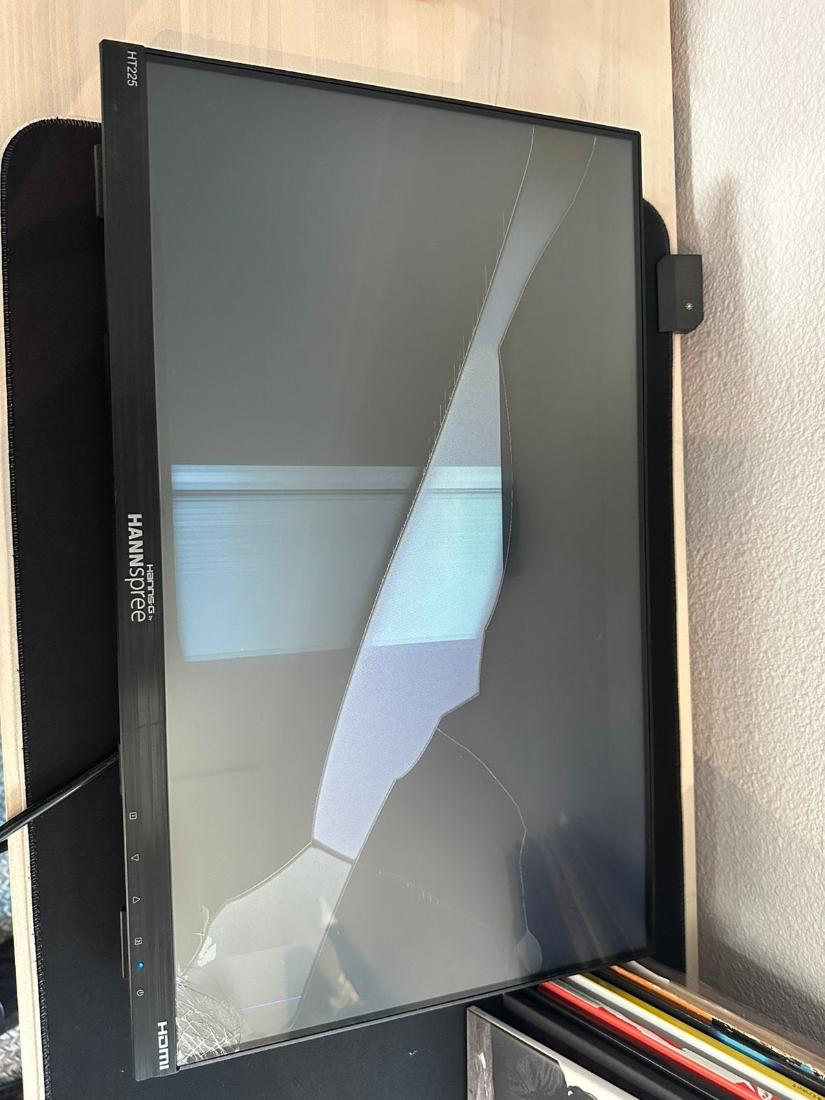 Hanspree HT225HPA touchscreen defect, DisplayPort, Touchscreen, Full HD, Ophalen of Verzenden