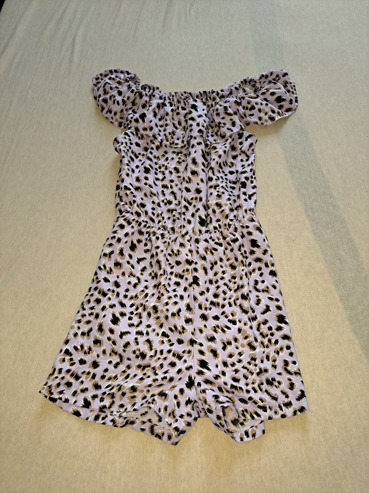 Leopardprint Playsuit KIDS ONLY maat 122-128, Overige typen, Meisje, Ophalen of Verzenden, Zo goed als nieuw