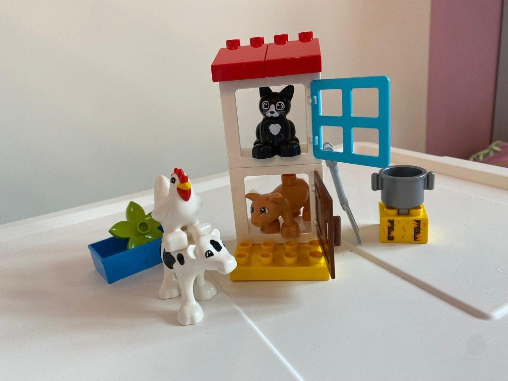 Lego Duplo 10870 – Boerderijdieren, Ophalen of Verzenden, Zo goed als nieuw, Duplo, Complete set