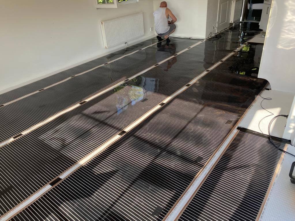 Infrarood Vloerverwarming op Maat — Carbon Verwarmingsfolie, 50 tot 150 cm, Nieuw, Ophalen of Verzenden, 10 m² of meer