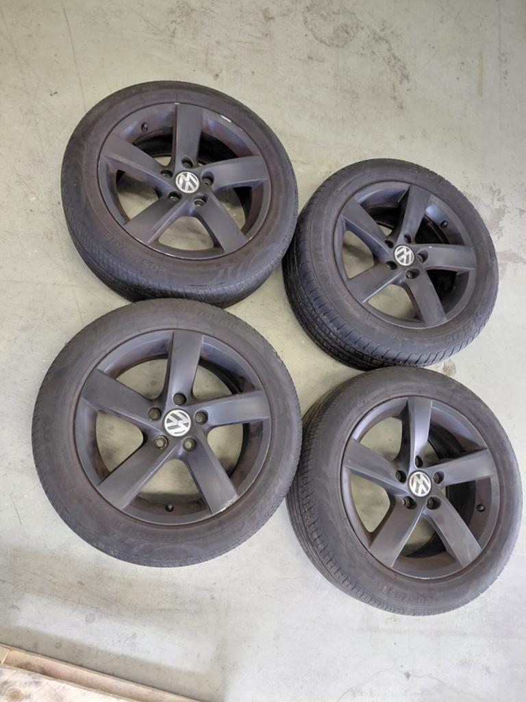 Vw Eos velgen 16 inch 205x 55, Ophalen, Velg(en), 16 inch, 205 mm