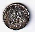 20  cent  1867  A  Frankrijk. km. 28.1, Ophalen of Verzenden, Frankrijk, Losse munt, Zilver