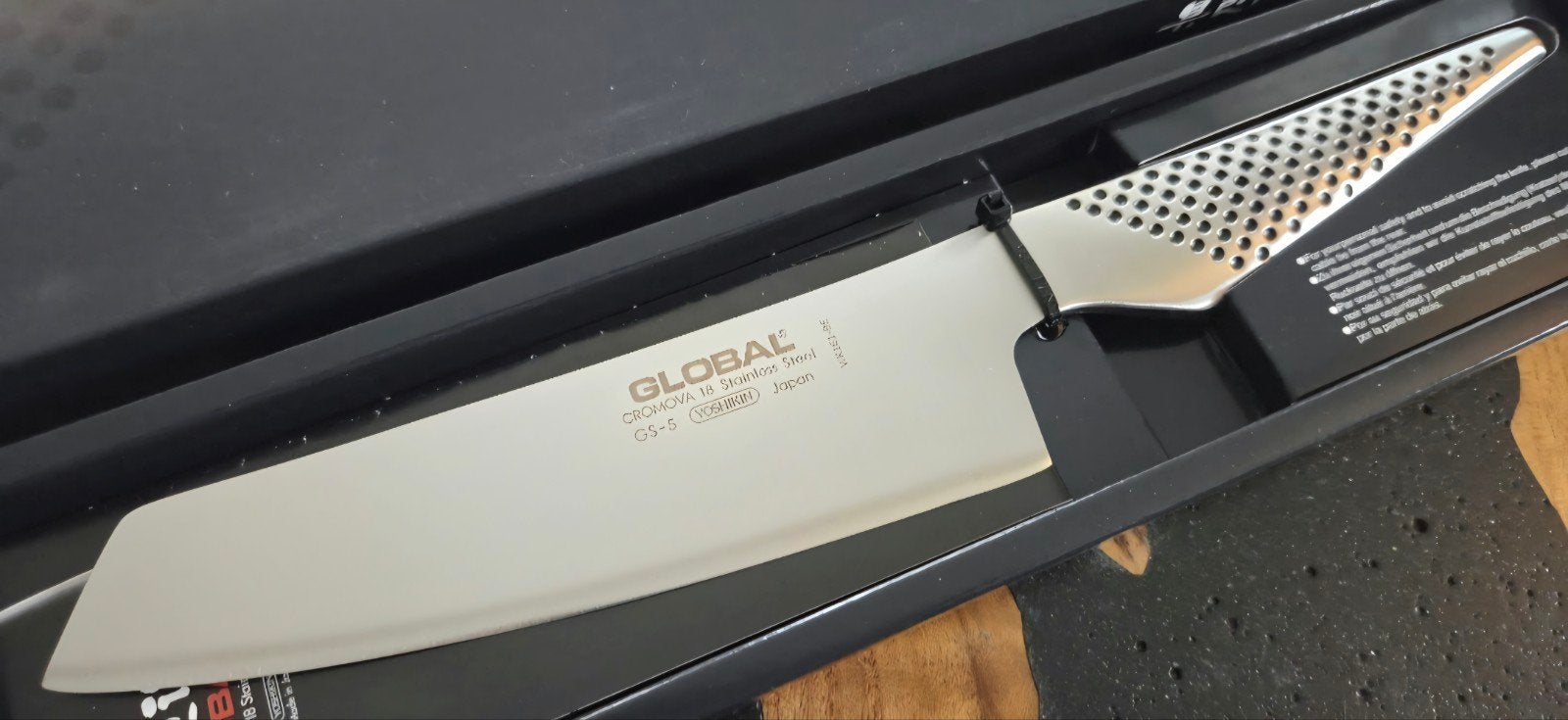 Global GS5 groentemes / koksmes  ..nieuw.., Ophalen of Verzenden, Nieuw