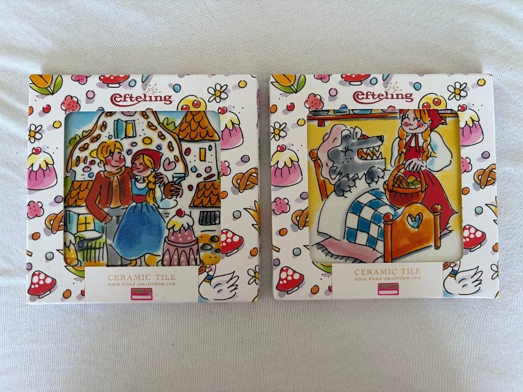 Blond Amsterdam Efteling tegel/ tegeltjes nieuw, Overige typen, Nieuw, Ophalen of Verzenden, Aardewerk