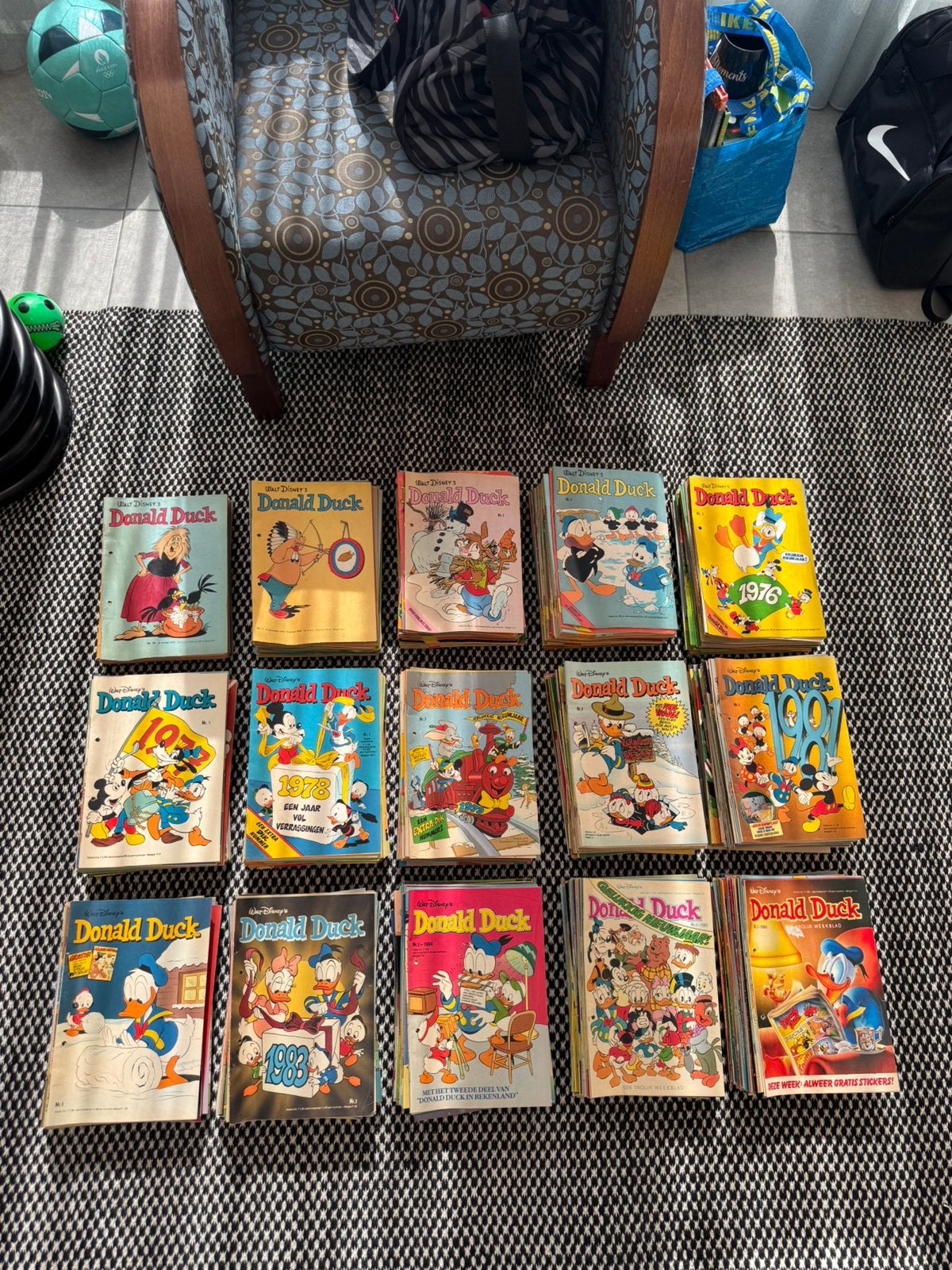 Volledige jaargangen Donald Duck 1973-1986, Complete serie of reeks, Ophalen, Zo goed als nieuw