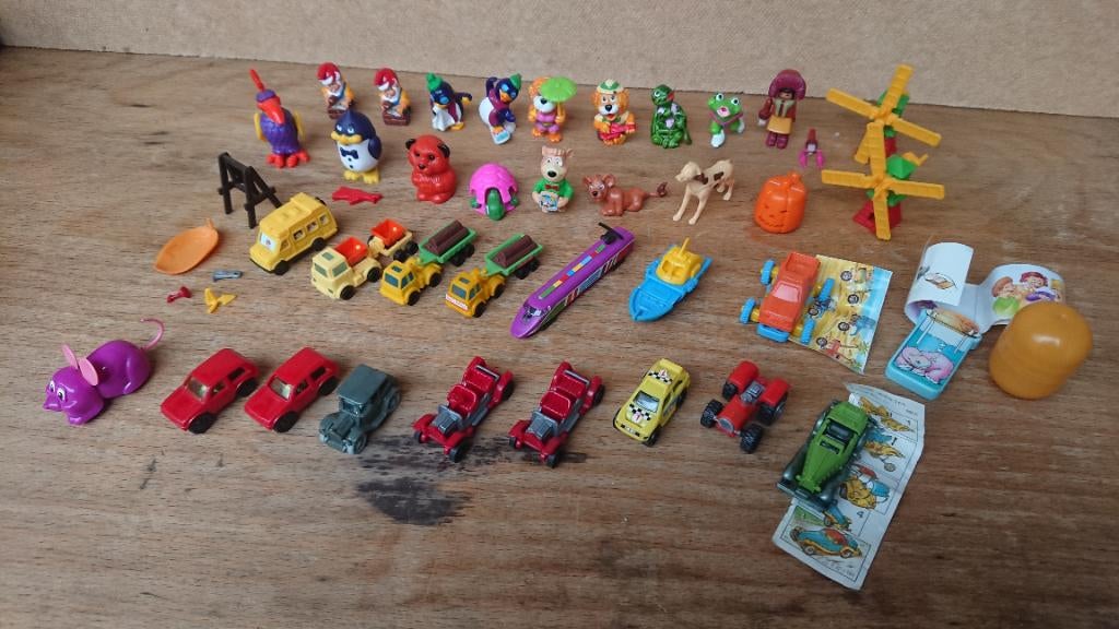 Ferrero Kinder surprise jaren 90, Ophalen of Verzenden, Gebruikt
