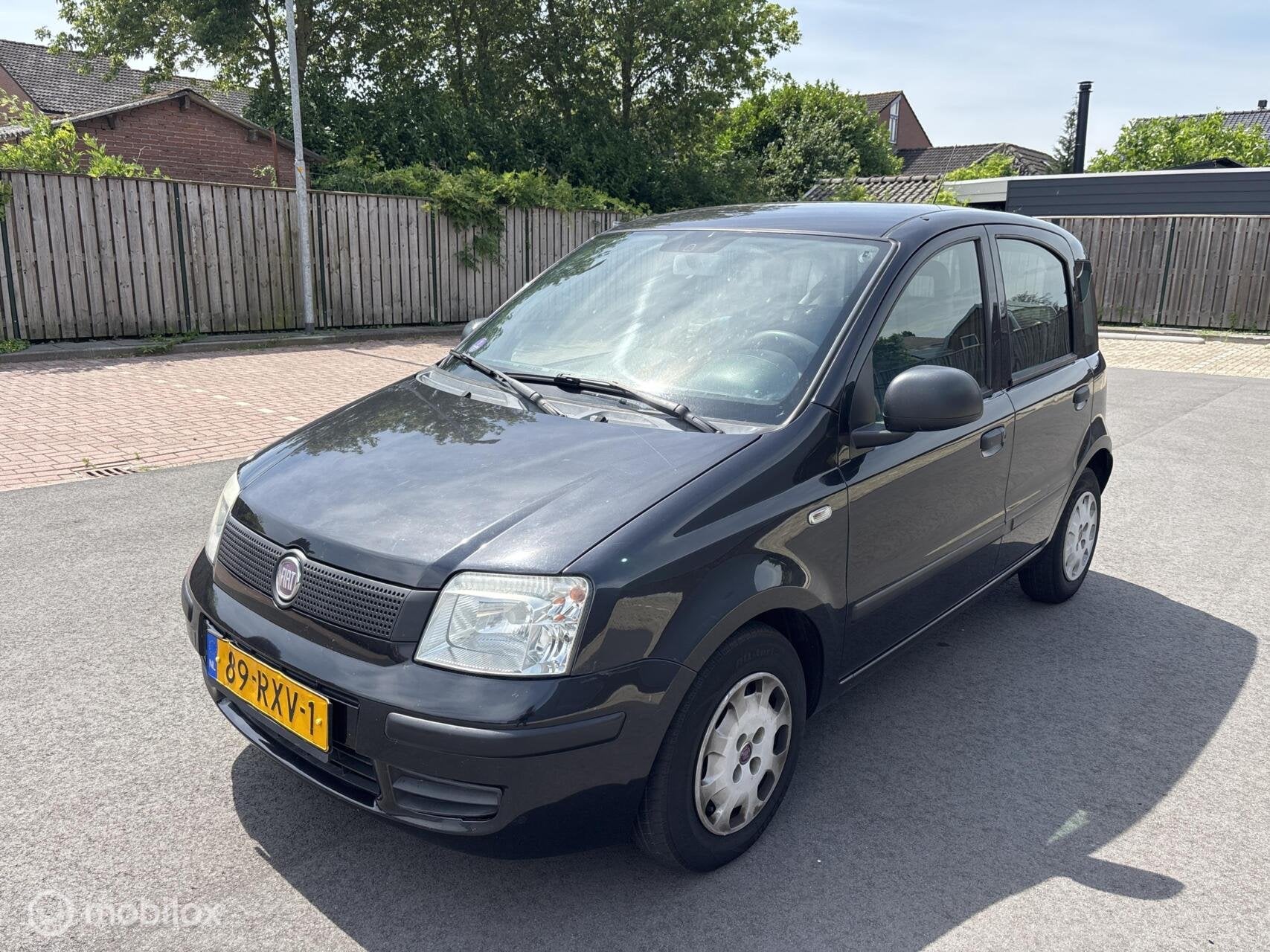 Fiat Panda 1.2 Active 2011 Nette Auto Weinig km, Auto's, Fiat, Euro 5, Gebruikt, 1242 cc, Zwart