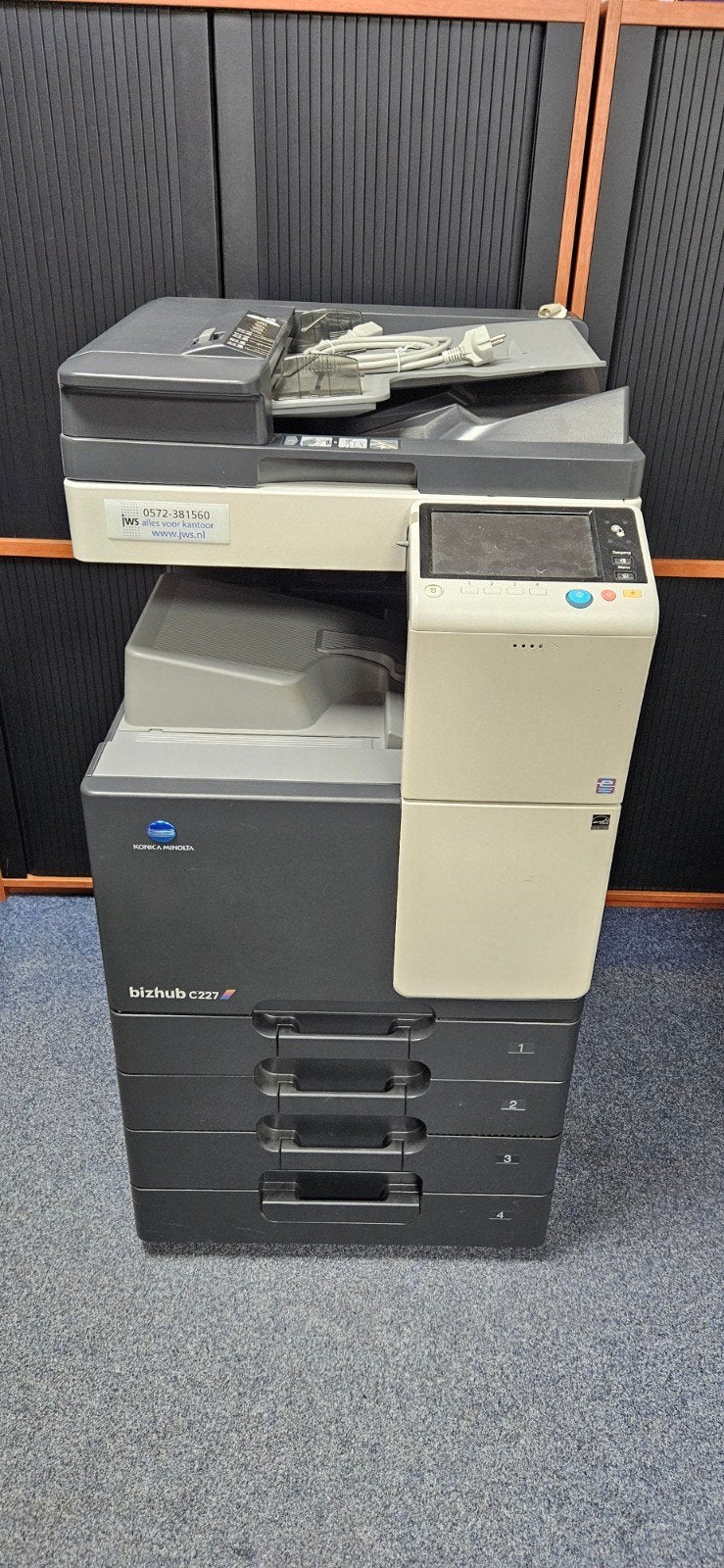 Konica Minolta bizhub C227 All-in-one Printer, Ophalen, Gebruikt, Inkjetprinter, All-in-one