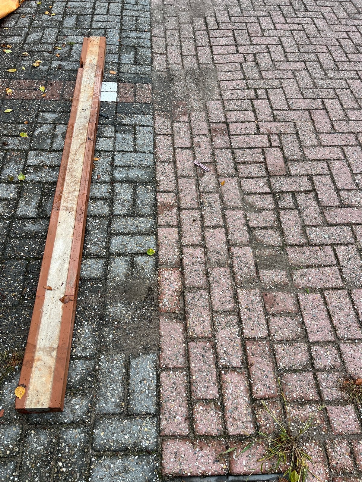 Gratis Vuilwerk Staltonlatei 2245 x 14 x 6.5, Ophalen, Zo goed als nieuw, 250 cm of meer, Palen