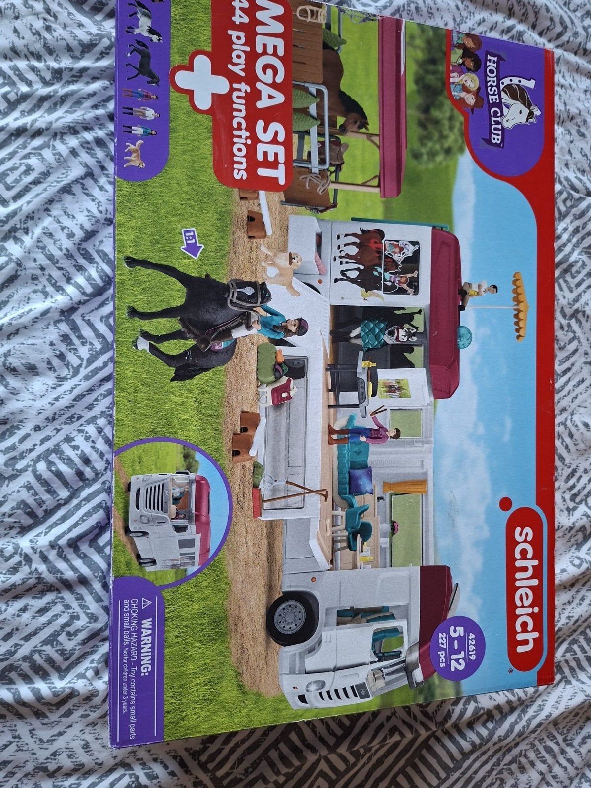 Schleich Horse Club Mega Set Vrachttruck met Paarden, Ophalen