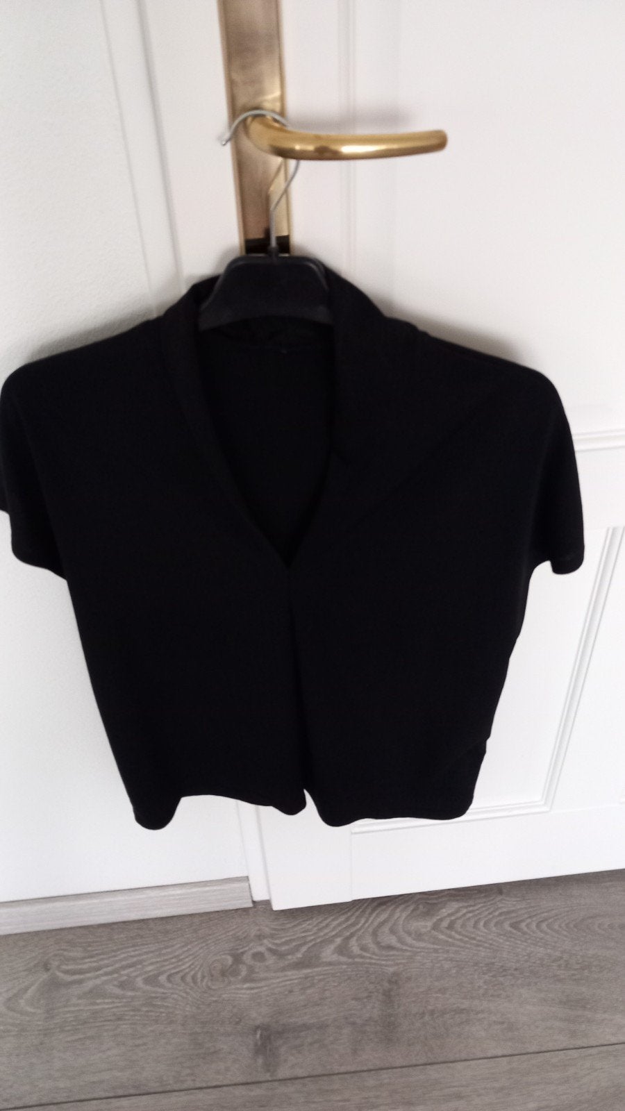 MOOIE ZWARTE *ANGELLE MILAN* BLOUSE/TOP Z.G.A.N., Maat 38/40 (M), Zwart, Ophalen of Verzenden, Zo goed als nieuw