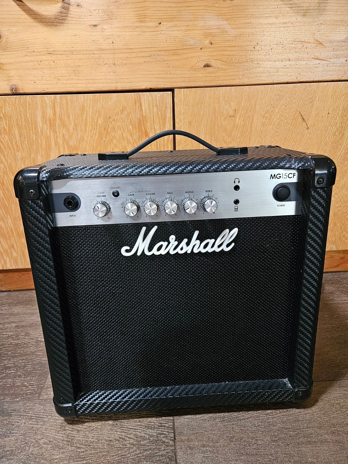 Marshall MG15CF Gitaarversterker 40 Watt, Ophalen, Zo goed als nieuw, Gitaar, Minder dan 50 watt