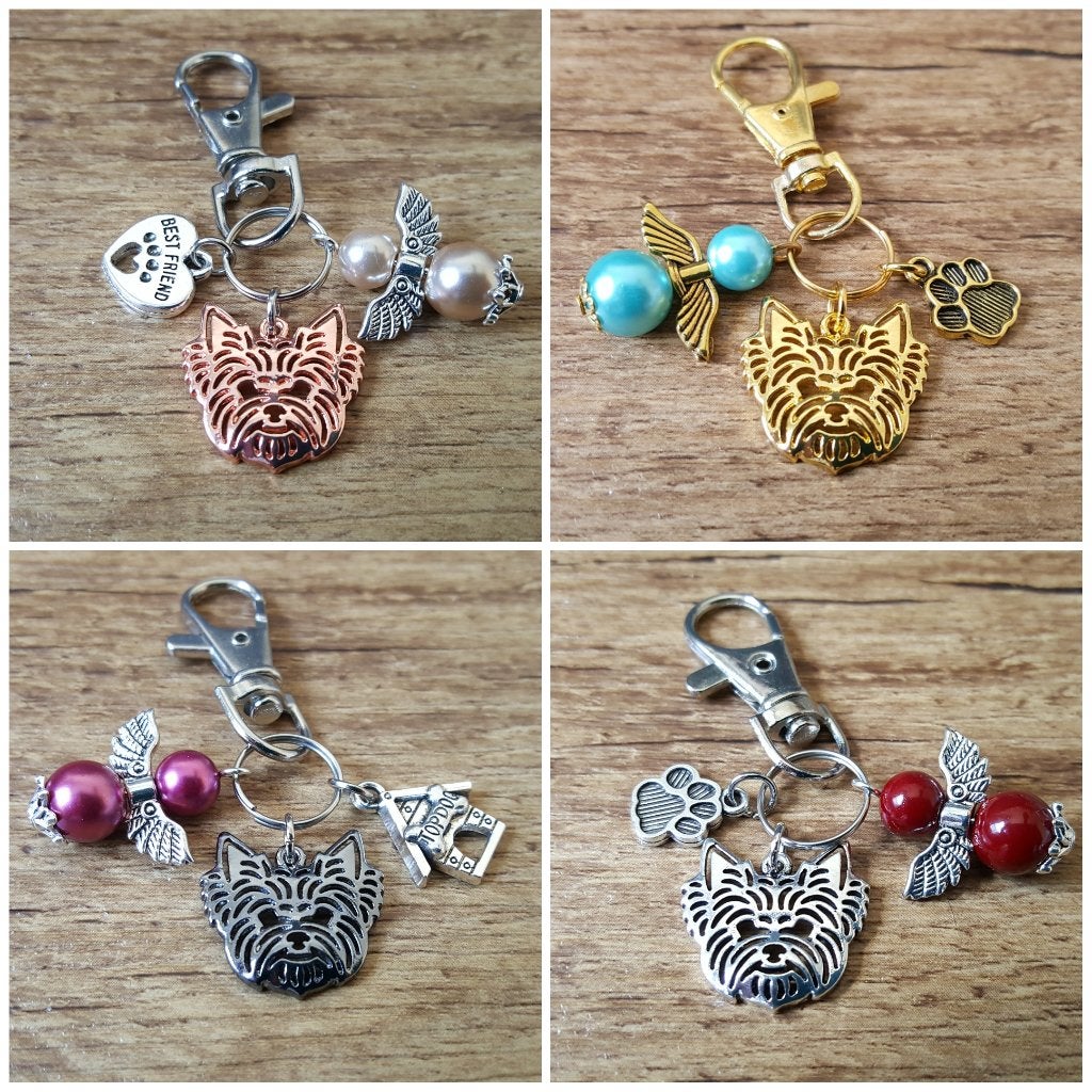 Tas/Sleutelhanger Yorkshire terriër Yorkie A beschermengel, Verzenden, Nieuw