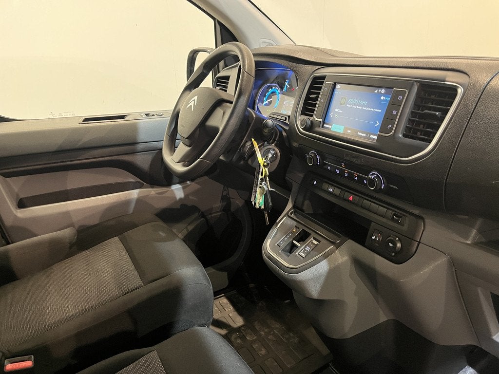 Peugeot e-Expert (Citroën Jumpy) L3 136 75 kWh / 100% Elekt, Gebruikt, Zwart, Met garantie (alle), Wit