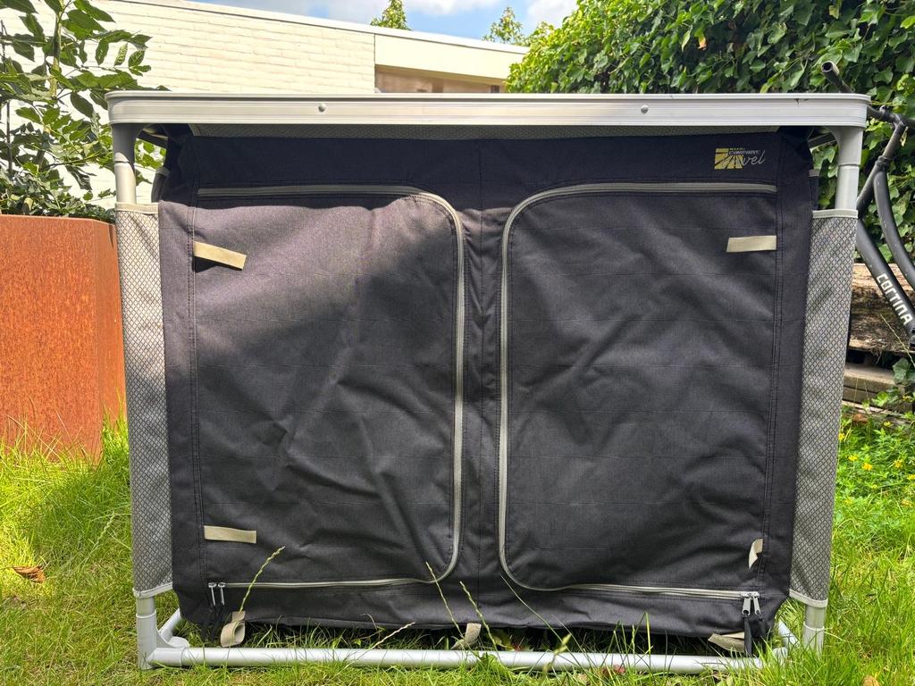 Campart Travel Campingkastje (6-vaks) - Antraciet, Caravans en Kamperen, Ophalen, Gebruikt
