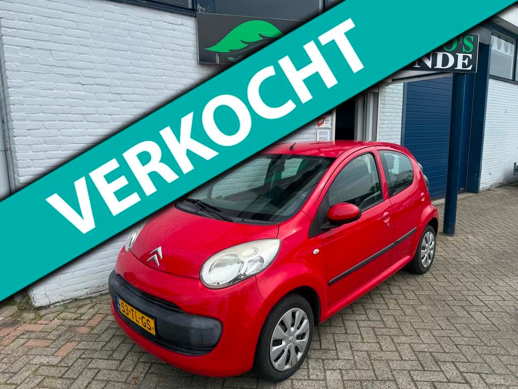 Citroen C1 1.0-12V Ambiance APK 27-06-2027, Voorwielaandrijving, Gebruikt, 4 stoelen, C1