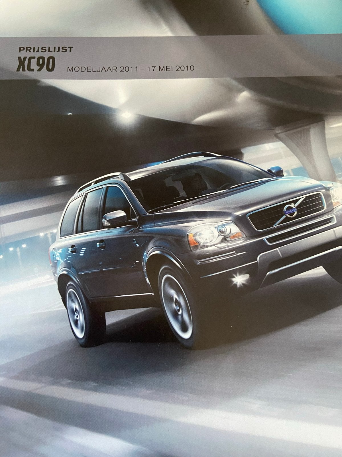 Volvo XC90 Handleidingen & Prijslijst (Modeljaar 2011), Auto diversen, Handleidingen en Instructieboekjes, Ophalen of Verzenden