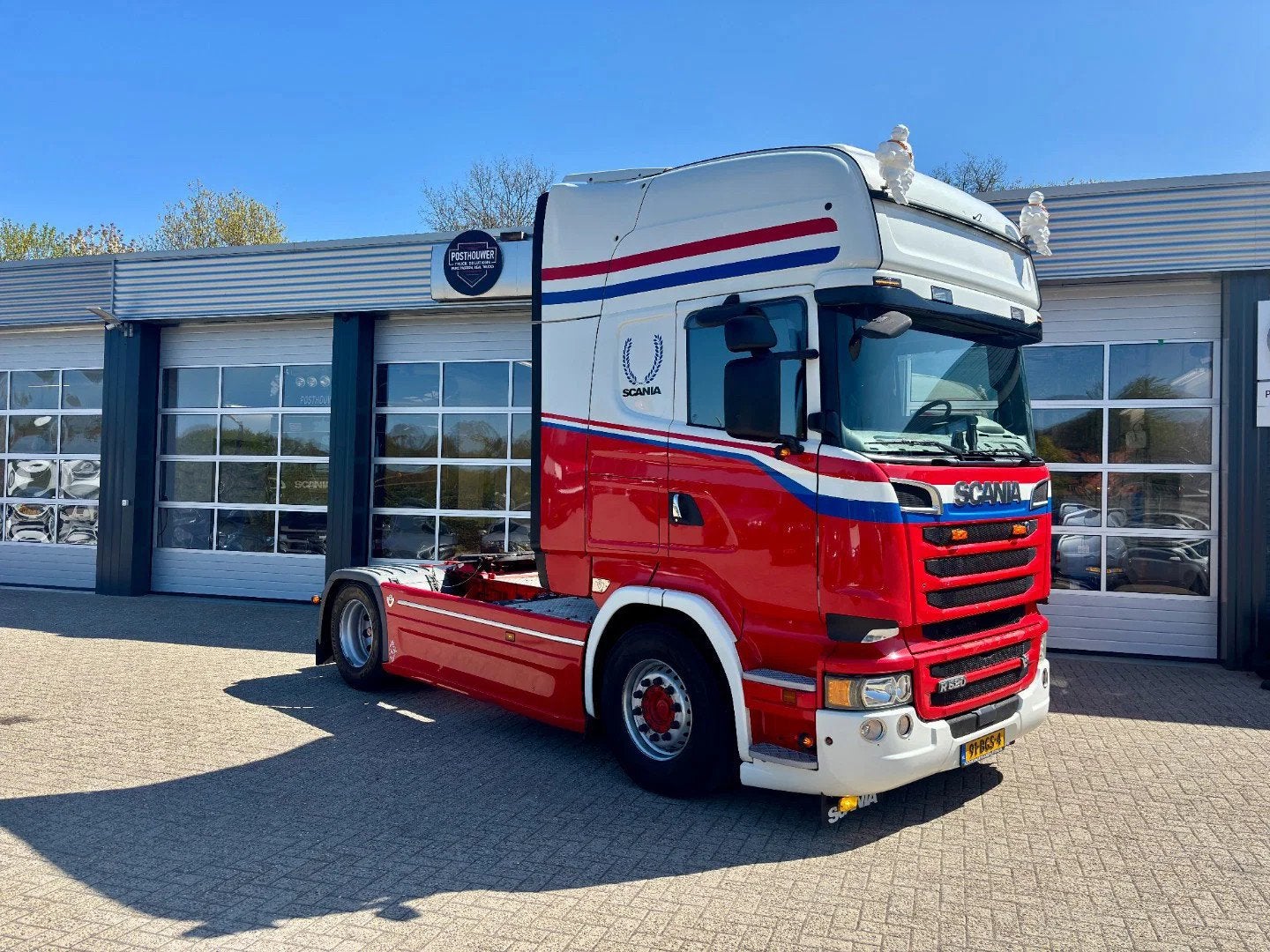 Scania R520 V8, Retarder (bj 2016), Auto's, Automaat, Achterwielaandrijving, Euro 6, Scania