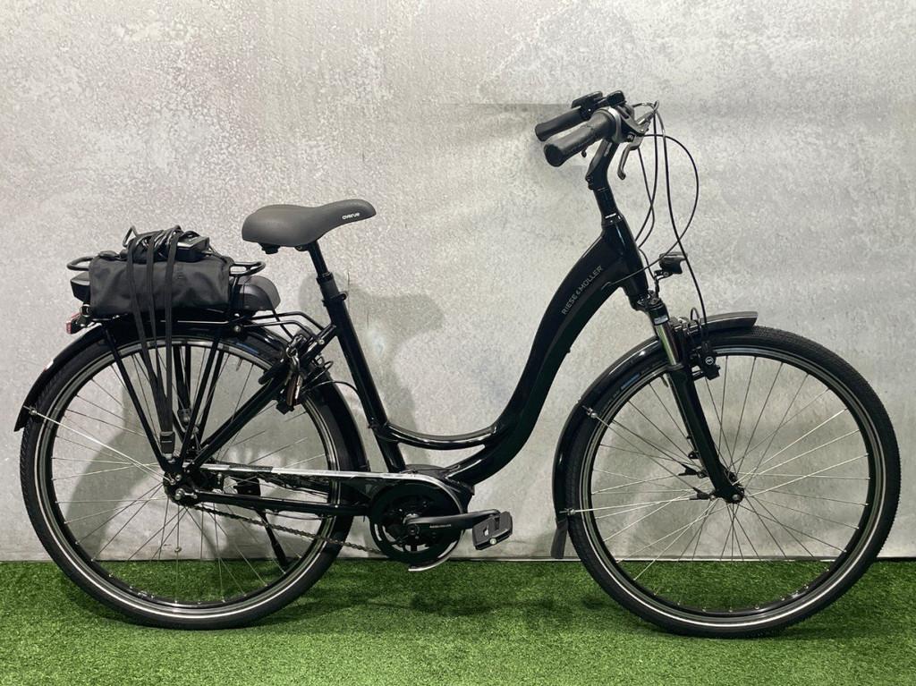 Riese & Müller Swing 500Wh. (Totaal 3900km!) Dames Zwart gl, Fietsen en Brommers, Elektrische fietsen, Overige merken, Gebruikt