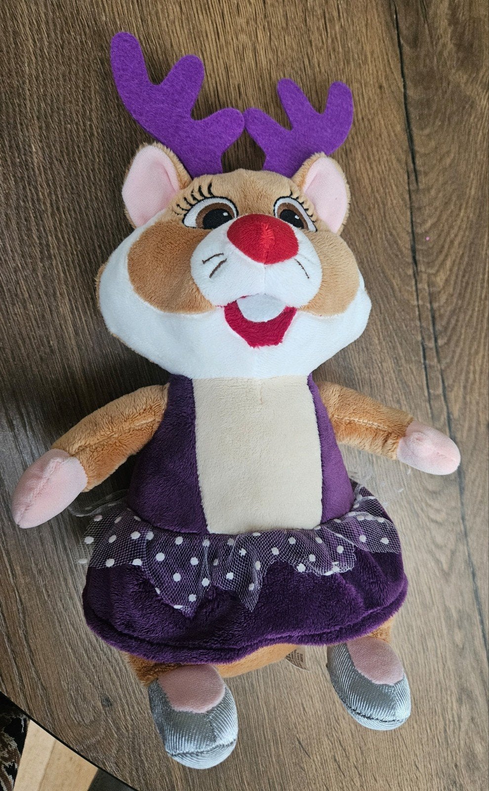 Hamster Rendier knuffel, Overige merken, Overige karakters, Overige typen, Ophalen of Verzenden