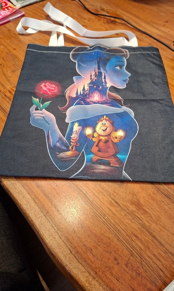 Belle en het Beest Tas - Nieuw!, Ophalen of Verzenden, Assepoester of Belle, Nieuw, Tas, Koffer of Zak