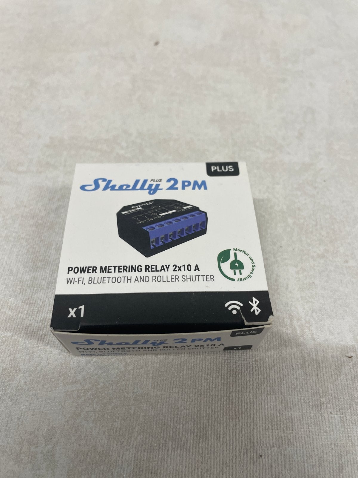 Shelly Plus 2PM Wi-Fi, Bluetooth en rolluikrelais, Overige merken, Onbekend, Nieuw, Ophalen of Verzenden
