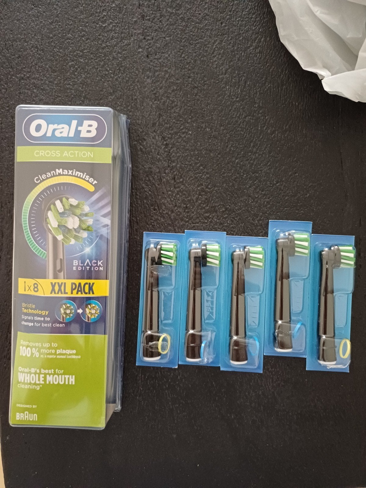 Te Koop: 5 stuks Oral-B Opzetborstel Crossaction, Sieraden, Tassen en Uiterlijk, Uiterlijk | Mondverzorging, Ophalen, Nieuw, Tandenborstel
