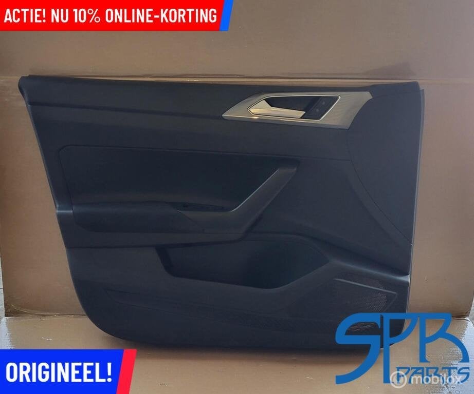 VW POLO 2G AW1 DEURPANEEL LINKSVOOR 3LB LED VERLICHT 2017+, Auto-onderdelen, Gebruikt, VOLKSWAGEN, Volkswagen, Ophalen of Verzenden