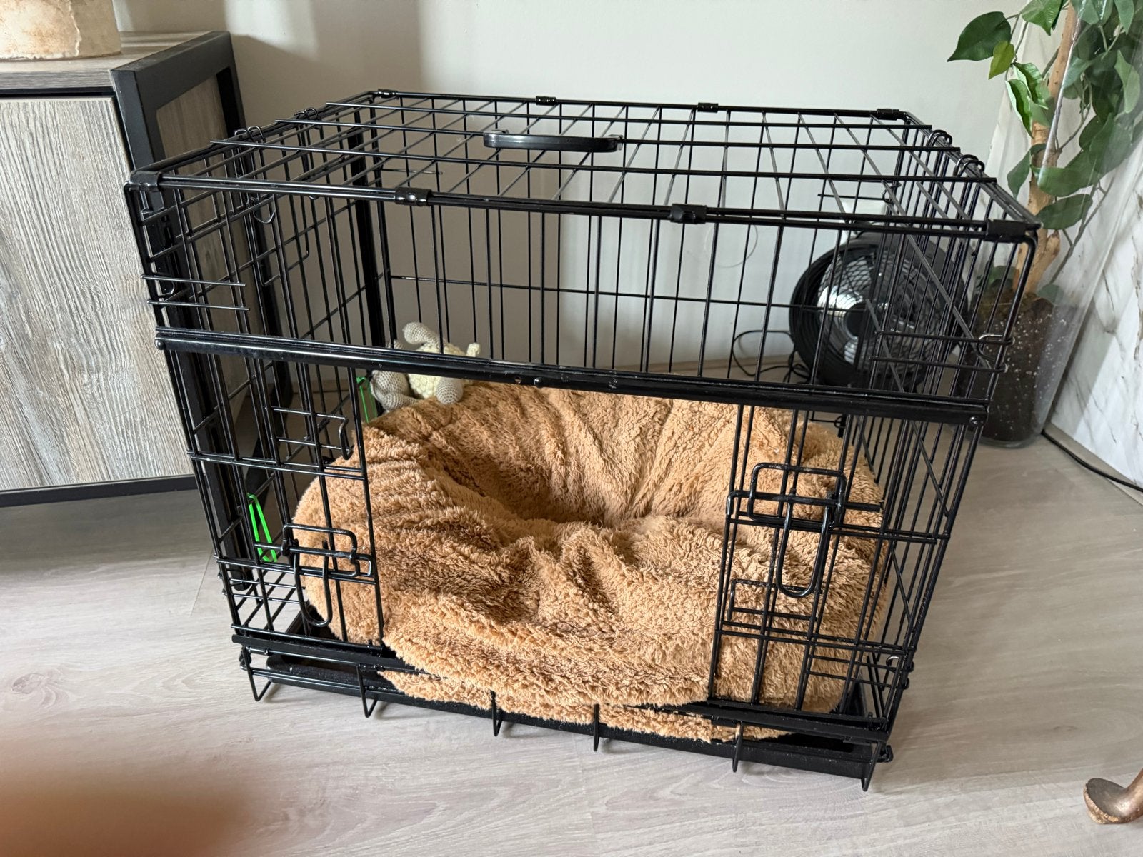 Hondenbench, zonder kussen, Dieren en Toebehoren, Hondenbenches, Ophalen, Zo goed als nieuw