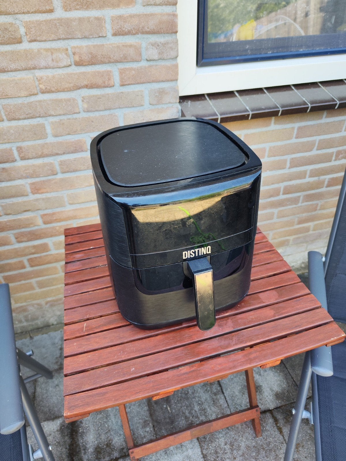 DISTINQ Airfryer - Zwart, Zo goed als nieuw, Ophalen of Verzenden