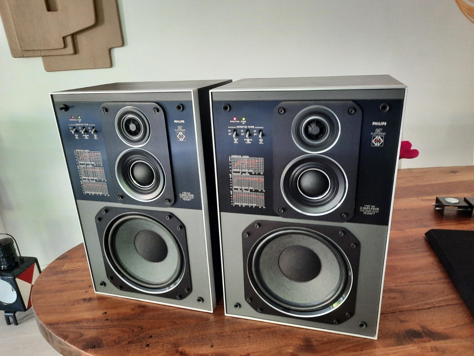 Philips MFB 587 motional feedback, Audio, Tv en Foto, Luidsprekers, Ophalen, 60 tot 120 watt, Philips