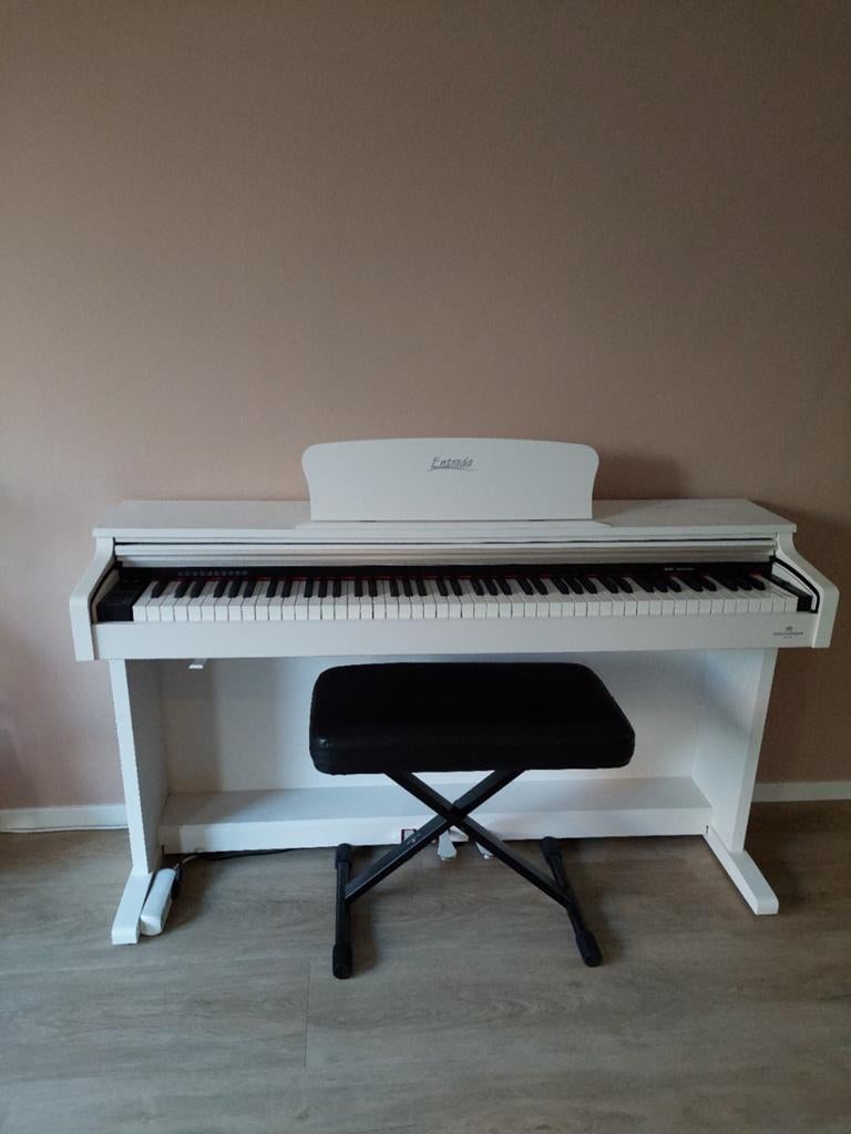 Oostendorp Entrada D110 elektrische piano, Ophalen, Wit, Digitaal, Zo goed als nieuw