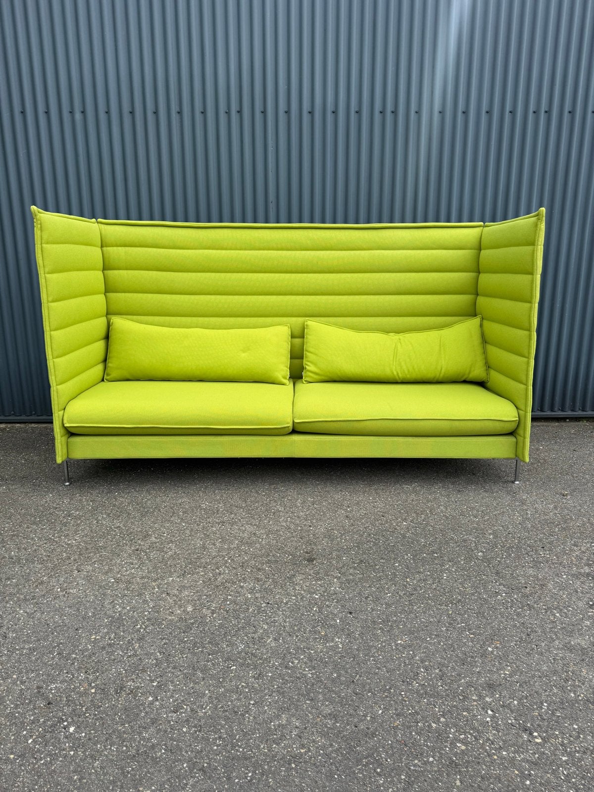 Gebruikte Vitra Alcove Bank 3 Stuks Beschikbaar, Ophalen, Gebruikt, Tweepersoons, 75 tot 100 cm