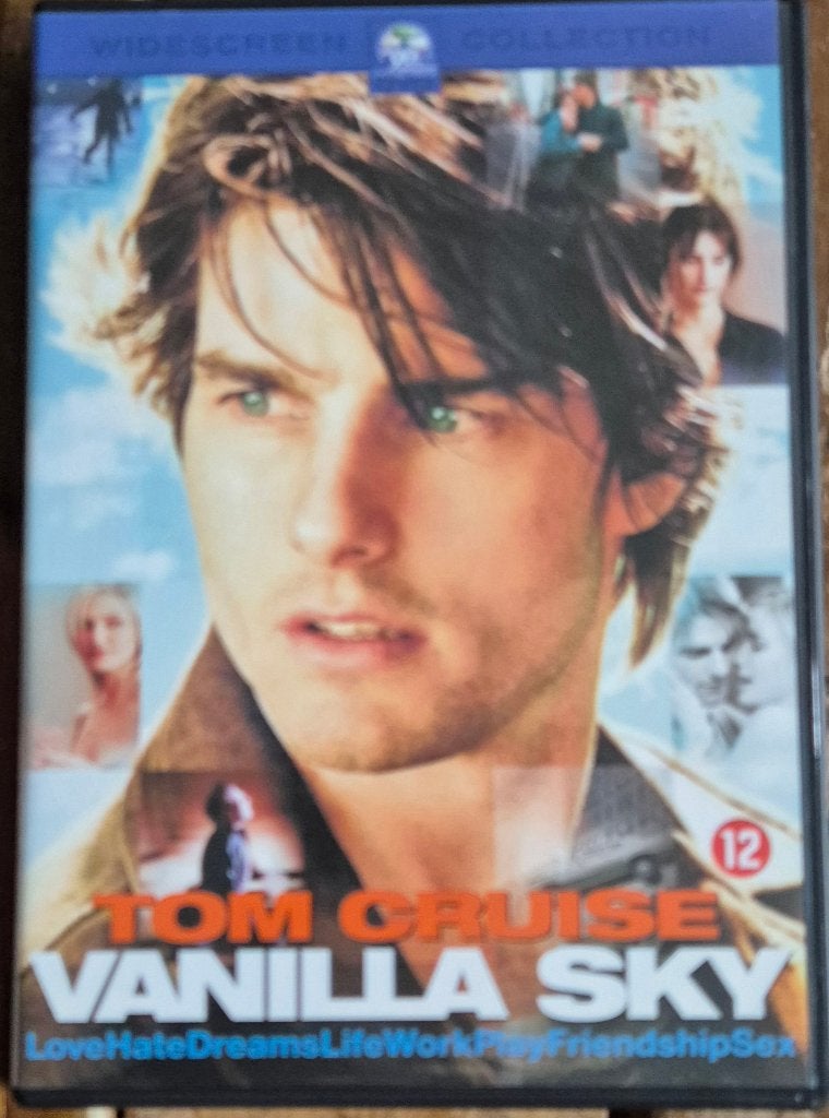 Vanilla Sky - Tom Cruise #d013#6V, Vanaf 12 jaar, Ophalen of Verzenden, Zo goed als nieuw, Waargebeurd drama