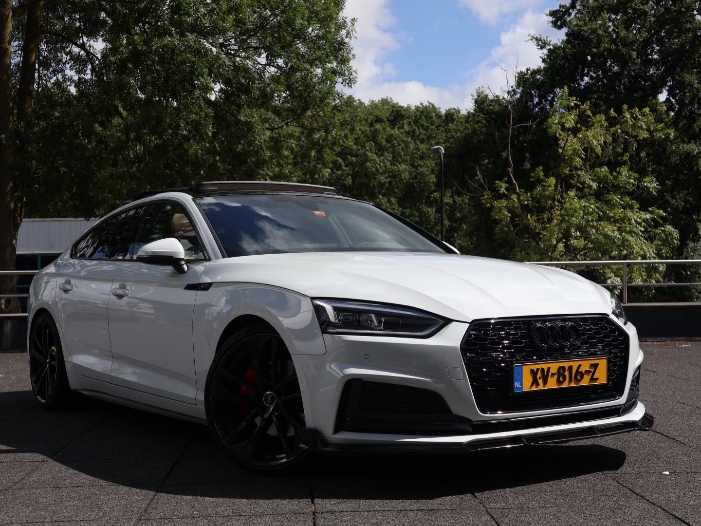 Audi A5 45 Tfsi 245pk S Tronic 2019 Wit, Auto's, Audi, Euro 6, 4 cilinders, 1984 cc, Wit
