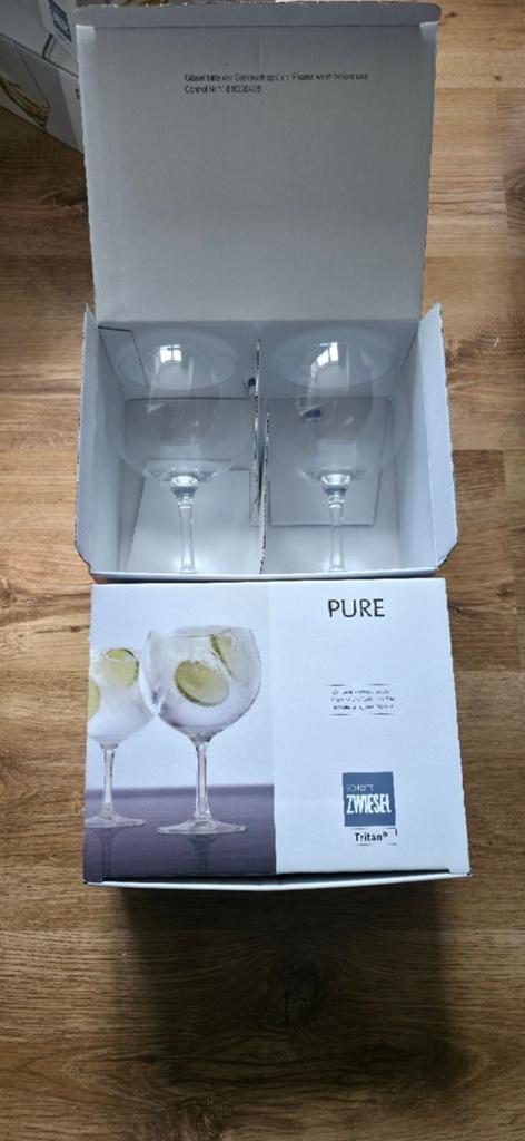 Tritan kristal Gin Tonic Glazen - Set van 4 Schott Zwiesel, Ophalen, Nieuw, Overige merken, Glas