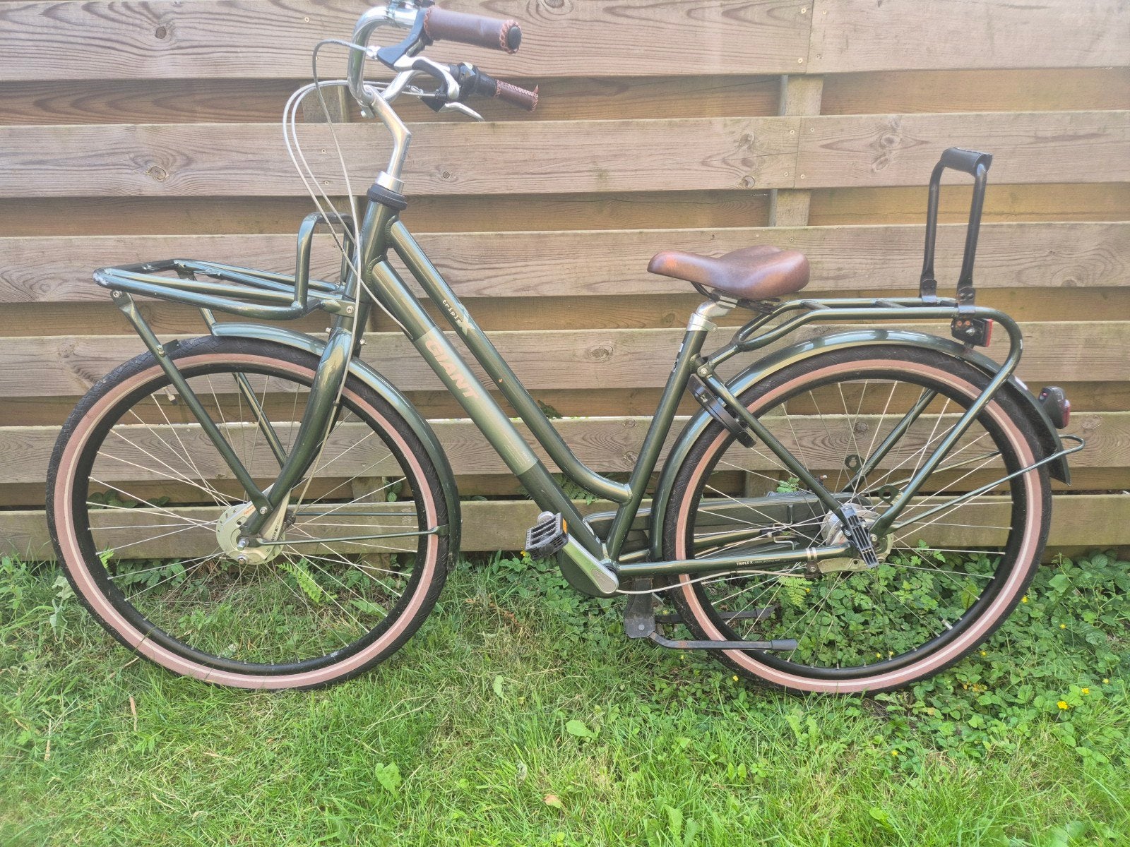 Giant triple x, Terugtraprem, Versnellingen, Zo goed als nieuw, 50 tot 53 cm