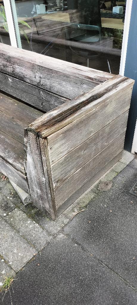 Oud Steigerhout gratis afhalen voor Klusser of Open haard, Ophalen, Gebruikt, 25 tot 50 mm, 200 tot 250 cm