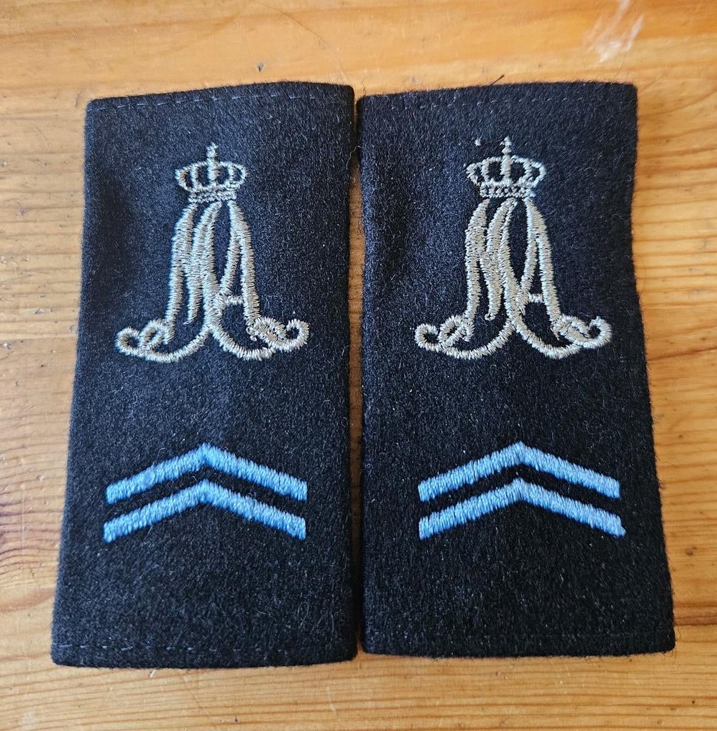Klu schuifpassanten KMA, Ophalen of Verzenden, Luchtmacht, Nederland, Embleem of Badge