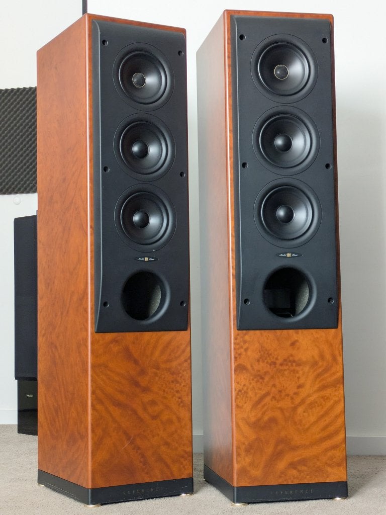 KEF Reference Model Four, 4-weg Uni-Q topmodel, 400 W, Audio, Tv en Foto, Luidsprekers, Gebruikt, Vloerstaande luidspreker, 150 watt of meer