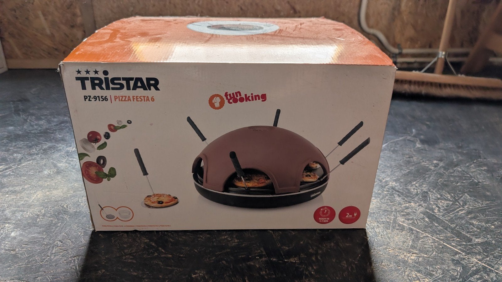 Tristar Pizzaoven voor 6 personen, Ophalen of Verzenden, Zo goed als nieuw, Tristar