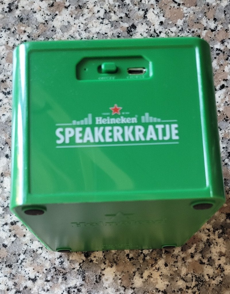 HEINEKEN SPEAKERKRATJE, Ophalen of Verzenden, Gebruikt, Overige typen, Heineken